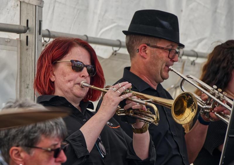 Caitlin on Trumpet